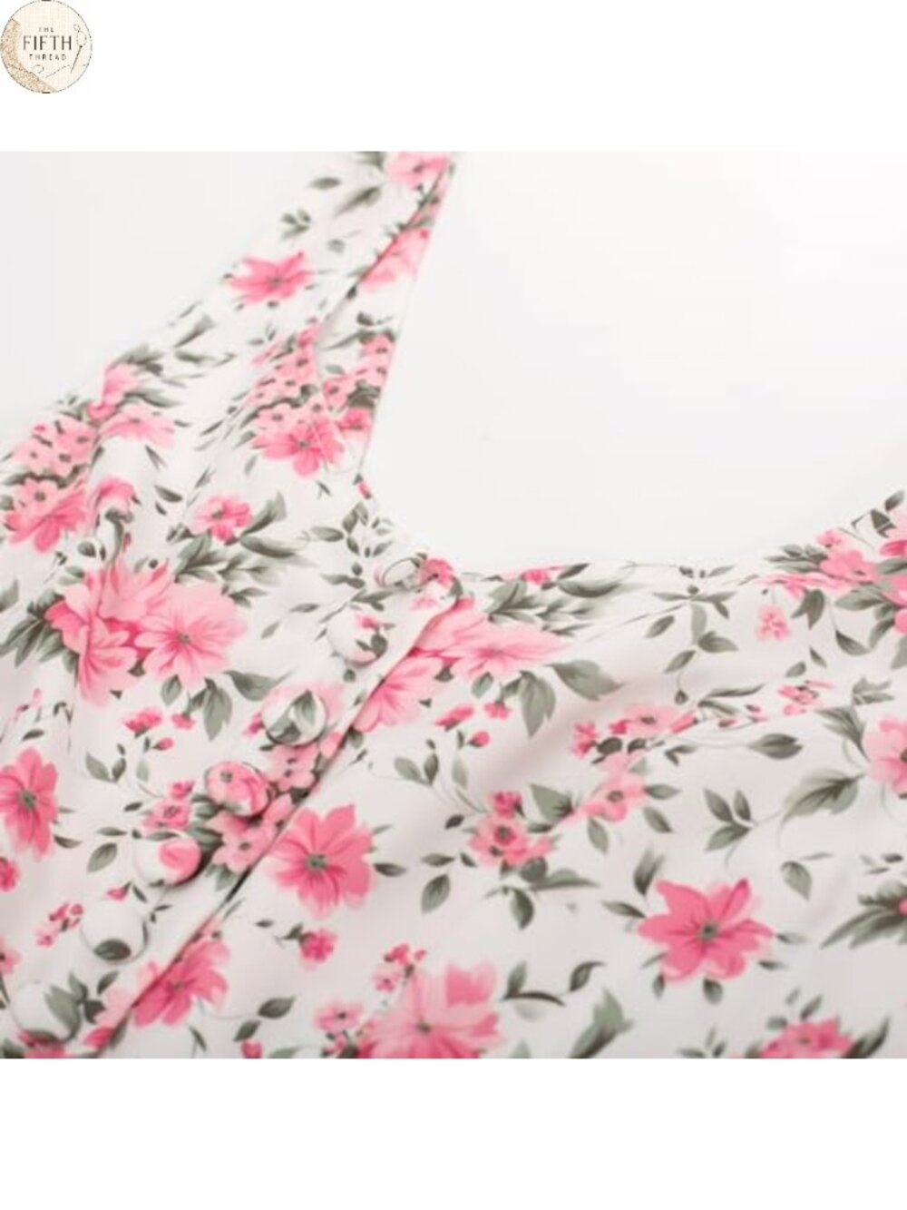 Vintage 1950s A-Line Midi Dress Sleeveless Sweetheart Neckline - Picture 3 of 5